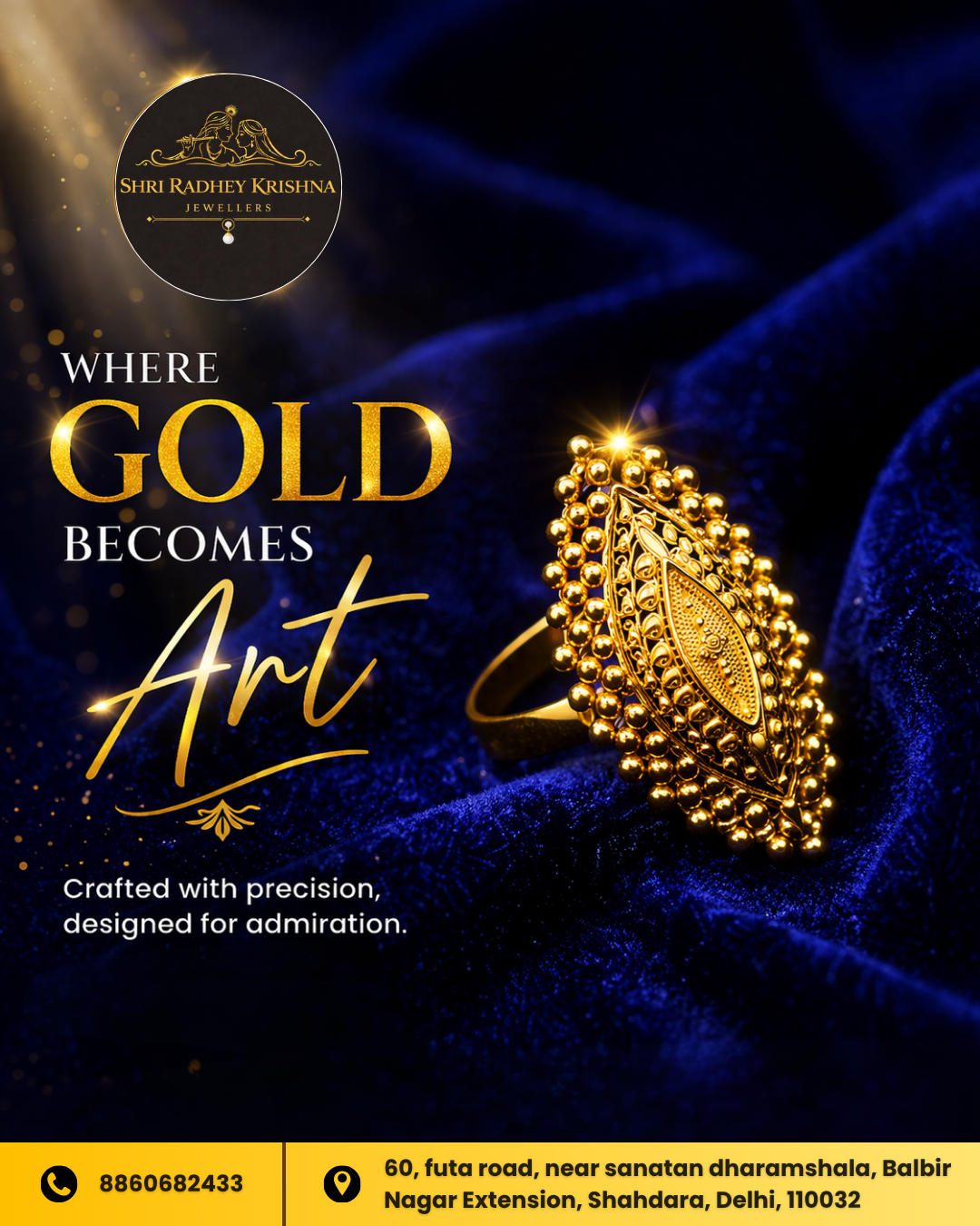 Shri Radhey Krishna Jewellers project case study thumbnail